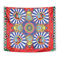Sicily Italy Carretto Siciliano Tapestry Sicilian Cart Floral Patterns