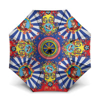 Sicily Italy Carretto Siciliano Umbrella Sicilian Cart Floral Patterns