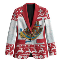 Malta Christmas Blazer Presepju Nativity Scene on Luzzu Boat - Wonder Print Shop