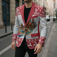 Malta Christmas Blazer Presepju Nativity Scene on Luzzu Boat - Wonder Print Shop