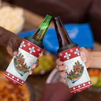 Malta Christmas 4 in 1 Can Cooler Tumbler Presepju Nativity Scene on Luzzu Boat - Wonder Print Shop