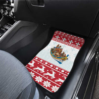 Malta Christmas Car Mats Presepju Nativity Scene on Luzzu Boat - Wonder Print Shop