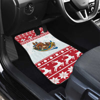 Malta Christmas Car Mats Presepju Nativity Scene on Luzzu Boat - Wonder Print Shop