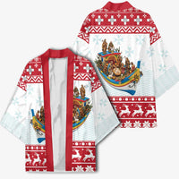 Malta Christmas Kimono Presepju Nativity Scene on Luzzu Boat - Wonder Print Shop
