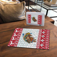 Malta Christmas Puzzle Presepju Nativity Scene on Luzzu Boat - Wonder Print Shop