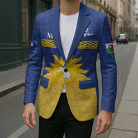 Personalized Merionethshire Wales Blazer Celtic Sun and Goat Design - Wonder Print Shop