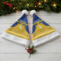 Personalized Merionethshire Wales Christmas Santa Hat Celtic Sun and Goat Design - Wonder Print Shop
