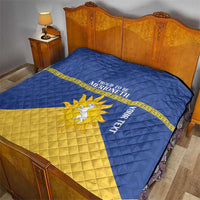 Personalized Merionethshire Wales Quilt Celtic Sun and Goat Design - Wonder Print Shop