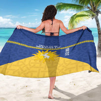 Personalized Merionethshire Wales Sarong Celtic Sun and Goat Design - Wonder Print Shop