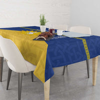 Personalized Merionethshire Wales Tablecloth Celtic Sun and Goat Design - Wonder Print Shop