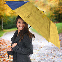 Personalized Merionethshire Wales Umbrella Celtic Sun and Goat Design - Wonder Print Shop