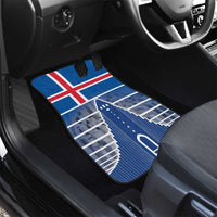 Iceland Hallgrimskirkja Church Car Mats Icelandic Flag Design - Wonder Print Shop