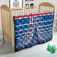 Iceland Hallgrimskirkja Church Quilt Icelandic Flag Design - Wonder Print Shop