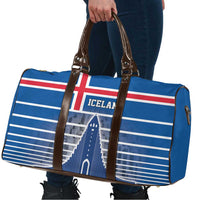 Iceland Hallgrimskirkja Church Travel Bag Icelandic Flag Design - Wonder Print Shop