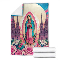 Our Lady of Guadalupe Blanket Virgin Mary of Mexico - Wonder Print Shop