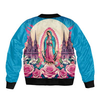 Our Lady of Guadalupe Bomber Jacket Virgin Mary of Mexico - Wonder Print Shop
