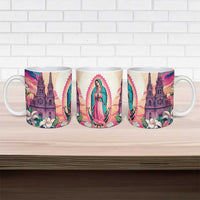 Our Lady of Guadalupe Ceramic Mug Virgin Mary of Mexico - Wonder Print Shop