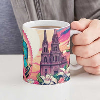 Our Lady of Guadalupe Ceramic Mug Virgin Mary of Mexico - Wonder Print Shop