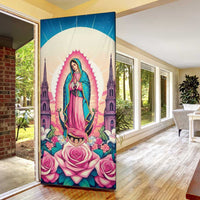 Our Lady of Guadalupe Door Cover Virgin Mary of Mexico - Wonder Print Shop