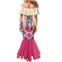 Our Lady of Guadalupe Family Matching Mermaid Dress and Hawaiian Shirt Virgin Mary of Mexico - Wonder Print Shop