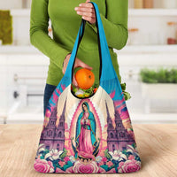 Our Lady of Guadalupe Grocery Bag Virgin Mary of Mexico - Wonder Print Shop