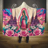 Our Lady of Guadalupe Hooded Blanket Virgin Mary of Mexico - Wonder Print Shop