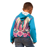 Our Lady of Guadalupe Kid Hoodie Virgin Mary of Mexico - Wonder Print Shop