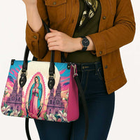Our Lady of Guadalupe Leather Bag Virgin Mary of Mexico - Wonder Print Shop