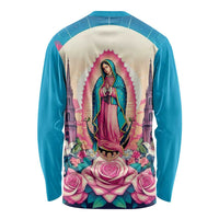 Our Lady of Guadalupe Long Sleeve Shirt Virgin Mary of Mexico - Wonder Print Shop