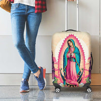 Our Lady of Guadalupe Luggage Cover Virgin Mary of Mexico - Wonder Print Shop