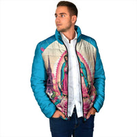 Our Lady of Guadalupe Padded Jacket Virgin Mary of Mexico - Wonder Print Shop