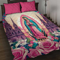 Our Lady of Guadalupe Quilt Bed Set Virgin Mary of Mexico - Wonder Print Shop