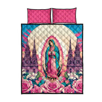 Our Lady of Guadalupe Quilt Bed Set Virgin Mary of Mexico - Wonder Print Shop