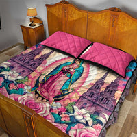 Our Lady of Guadalupe Quilt Bed Set Virgin Mary of Mexico - Wonder Print Shop
