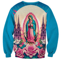 Our Lady of Guadalupe Sweatshirt Virgin Mary of Mexico - Wonder Print Shop