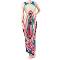Our Lady of Guadalupe Tank Maxi Dress Virgin Mary of Mexico - Wonder Print Shop