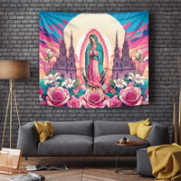 Our Lady of Guadalupe Tapestry Virgin Mary of Mexico - Wonder Print Shop
