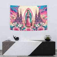 Our Lady of Guadalupe Tapestry Virgin Mary of Mexico - Wonder Print Shop