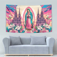 Our Lady of Guadalupe Tapestry Virgin Mary of Mexico - Wonder Print Shop
