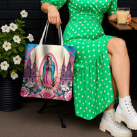 Our Lady of Guadalupe Tote Bag Virgin Mary of Mexico - Wonder Print Shop