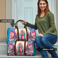Our Lady of Guadalupe Travel Bag Virgin Mary of Mexico - Wonder Print Shop