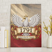Poland Constitution Day 1791 Canvas Wall Art Polska Konstytucja 3 Maja Pride White Eagle