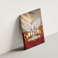 Poland Constitution Day 1791 Canvas Wall Art Polska Konstytucja 3 Maja Pride White Eagle