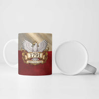 Poland Constitution Day 1791 Ceramic Mug Polska Konstytucja 3 Maja Pride White Eagle