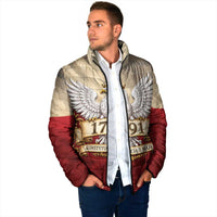 Poland Constitution Day 1791 Padded Jacket Polska Konstytucja 3 Maja Pride White Eagle