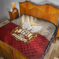 Poland Constitution Day 1791 Quilt Polska Konstytucja 3 Maja Pride White Eagle