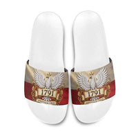Poland Constitution Day 1791 Slide Sandals Polska Konstytucja 3 Maja Pride White Eagle