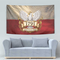 Poland Constitution Day 1791 Tapestry Polska Konstytucja 3 Maja Pride White Eagle
