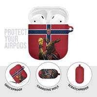 World Football 2026 Norway AirPods Case Viking Moose Trophy Champion