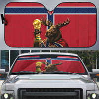 World Football 2026 Norway Auto Sun Shade Viking Moose Trophy Champion
